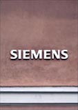 Siemens Logo auf Hauswand